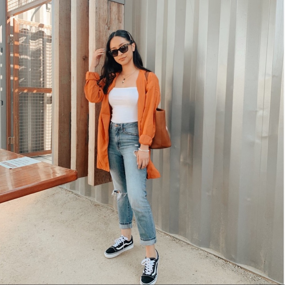 Burnt Orange Harvest Coat